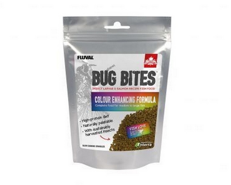 Fluval Bug Bites - Colour Enhancing Formula - 125g